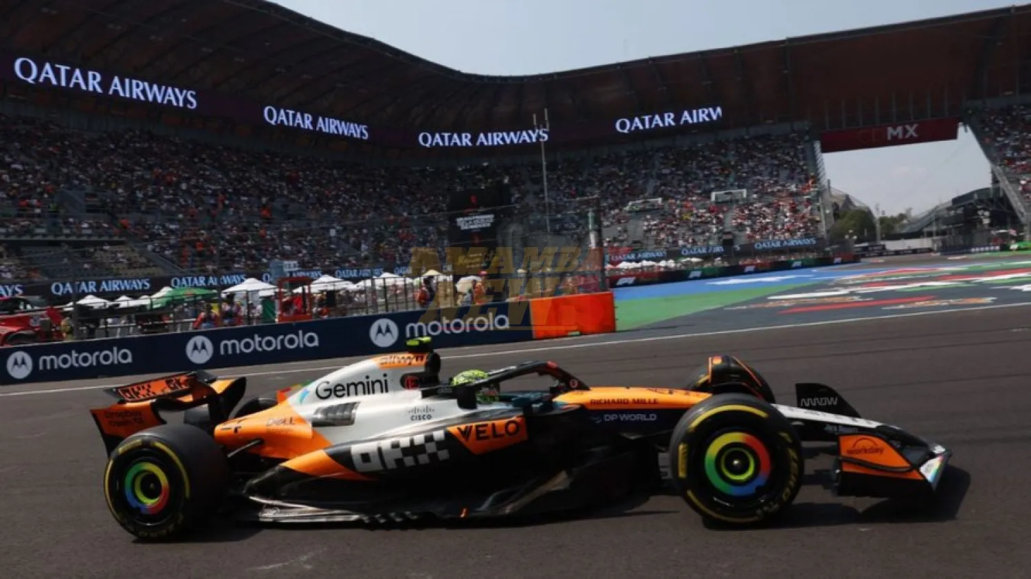 Lando Norris es el más rápido tras la última práctica del Gran Premio de México