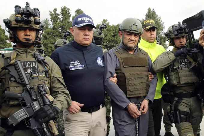 "Otoniel" es condenado a 45 años de cárcel por narcotráfico