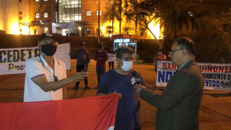 Organizadores de manifestación sin poder de convocatoria en Pedro Juan Caballero