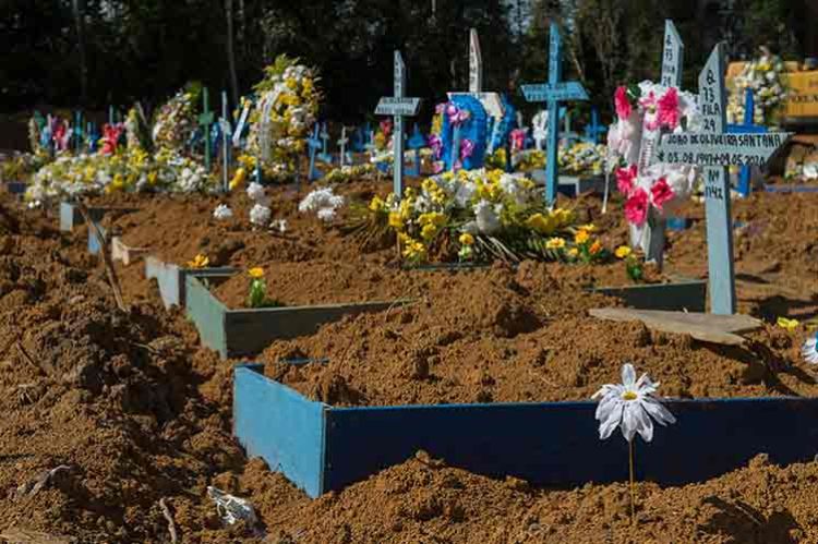 Covid: Brasil registra 1.308 muertes en 24 horas