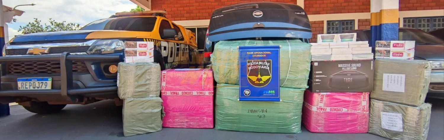 La policía incauta en Dourados mercaderías adquiridas en Pedro Juan Caballero