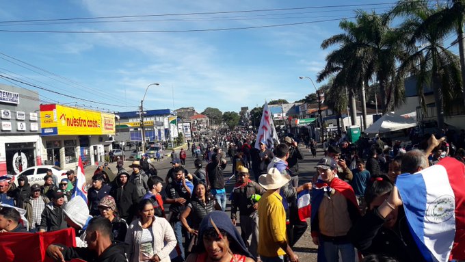 “Payistas” invadieron espacios sin permiso