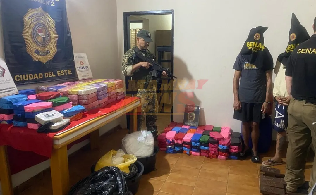 Imputan a dos detenidos con 285 kilos de cocaína