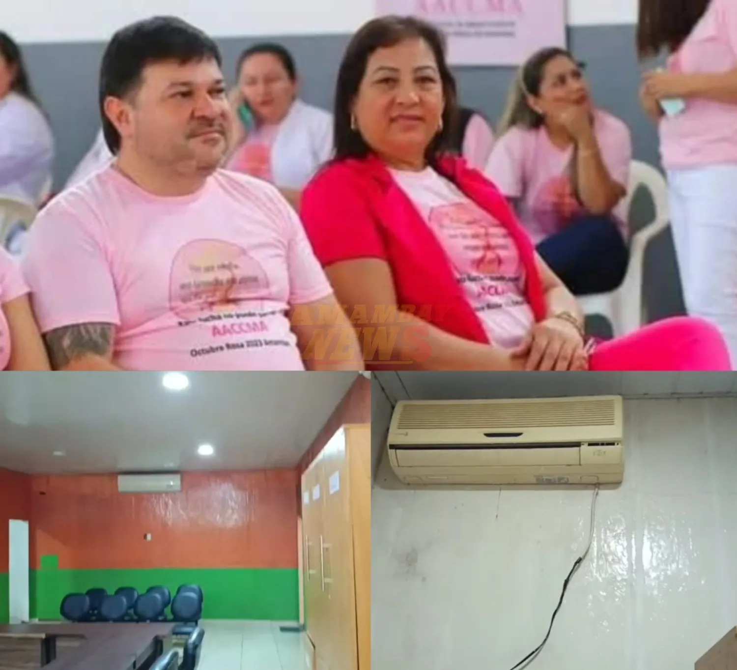 VIDEO: Llueve más adentro que afuera en la Junta Municipal de Capitán Bado