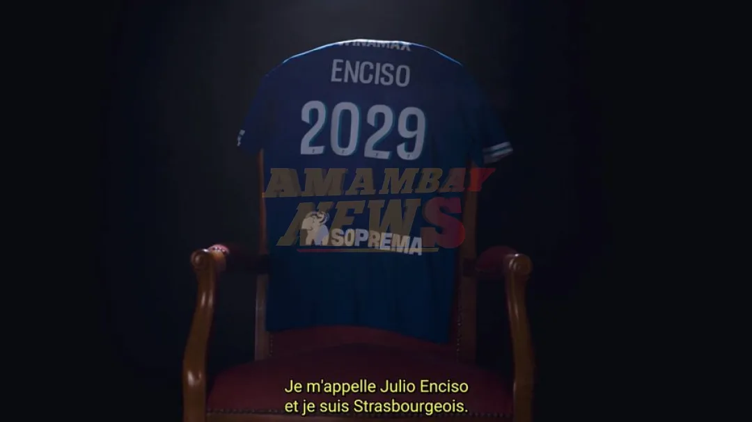 “Bienvenue Julio”, así presentaron a Julio Enciso en Francia