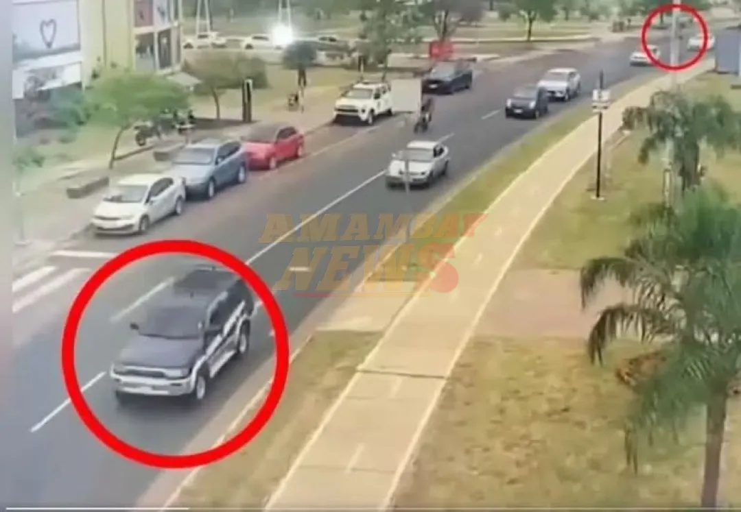 Imágenes revelan cómo sicarios siguieron al militar asesinado en Trinidad.