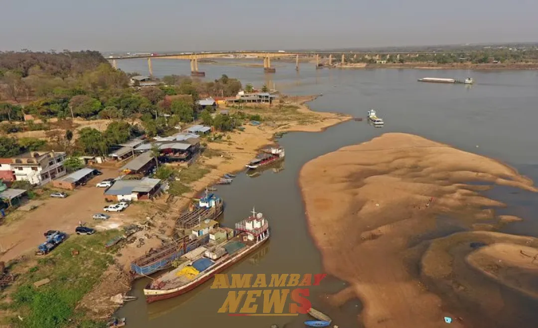 Alerta hidrológica: preocupa bajante del río Paraguay