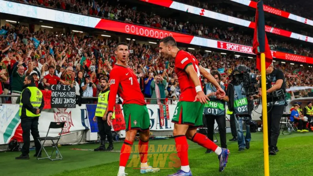 Cristiano Ronaldo rescata a Portugal