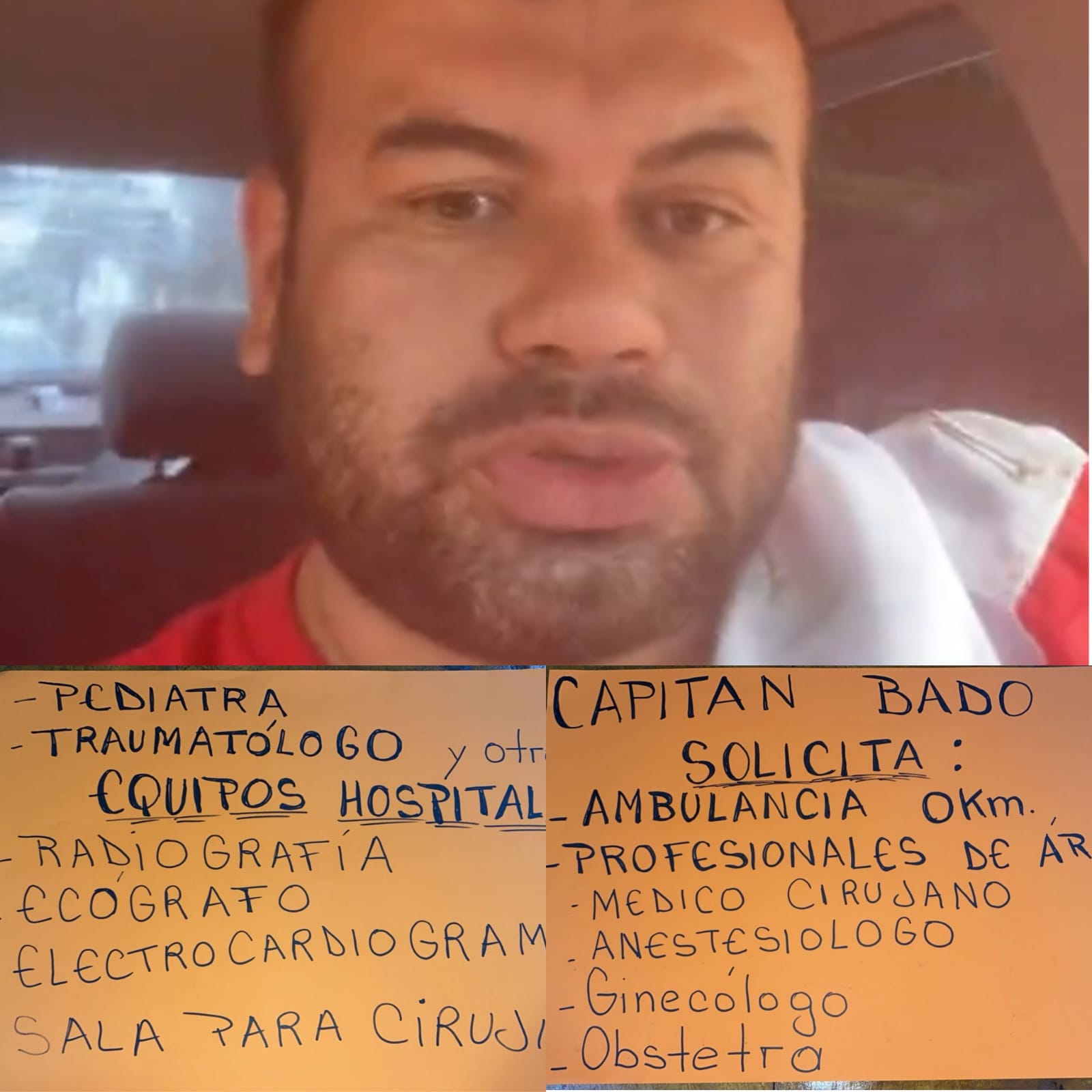 AUDIO: Concejal badeño hará huelga de hambre frente al Ministerio de Salud