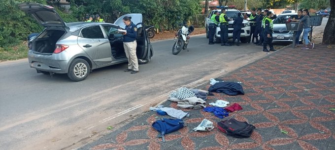 En persecución de película desde San Lorenzo a Fernando de la Mora, detienen a asaltante