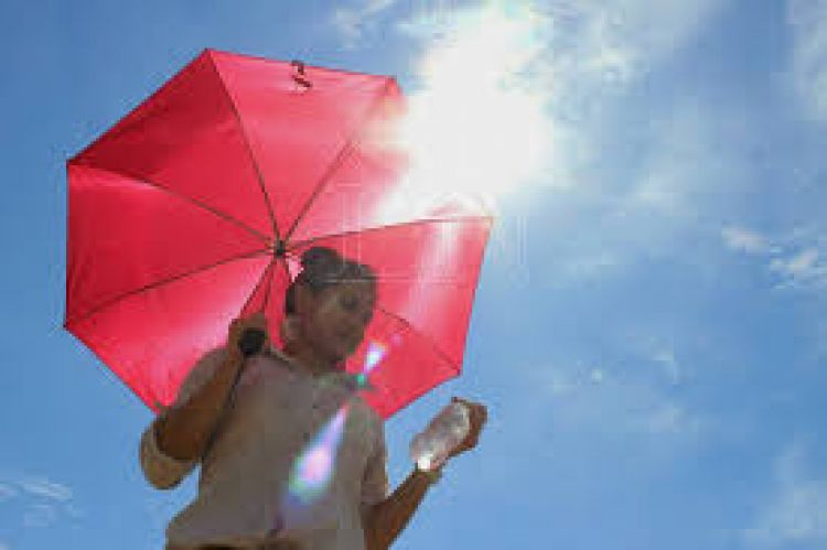 Meteorología anuncia una semana calurosa con máximas de 38°C