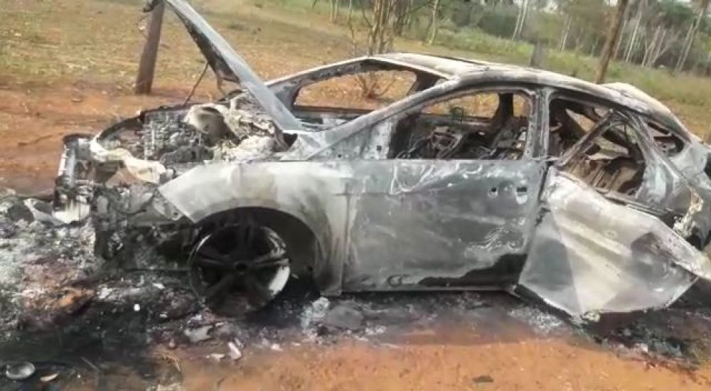 Hallan dos cuerpos calcinados en Horqueta