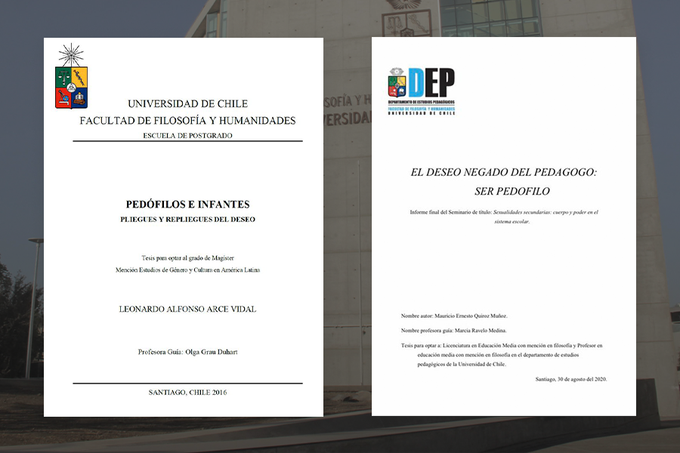 Se descubren tesis que incitarían a la pedofilia en Chile