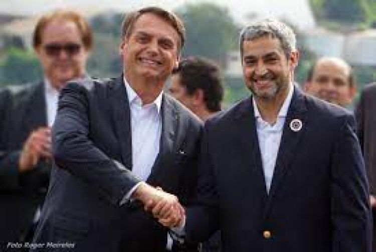 Marito confirmó que estará con Bolsonaro en Carmelo Peralta