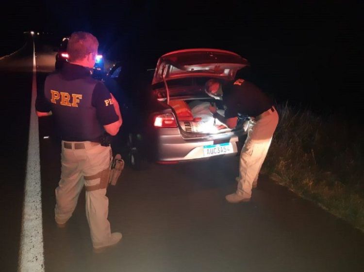 Paraguayos caen con marihuana y auto robado en Brasil