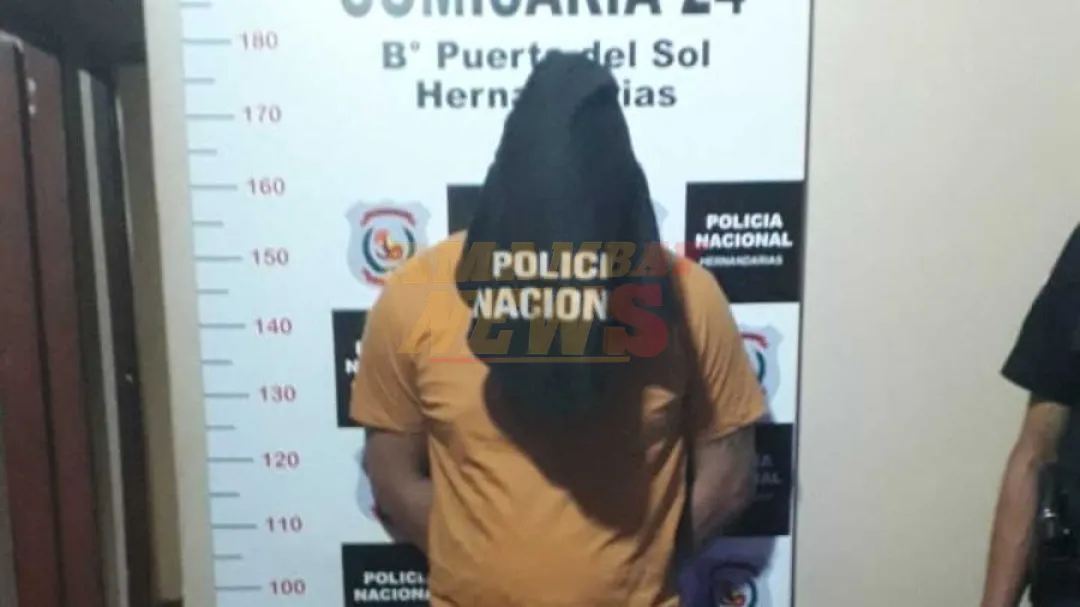 Policía detiene a ebrio por realizar más de 20 disparos en Hernandarias