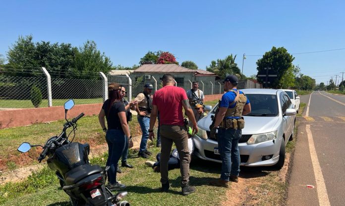 Interceptan convoy narco con tres toneladas de droga en Canindeyú