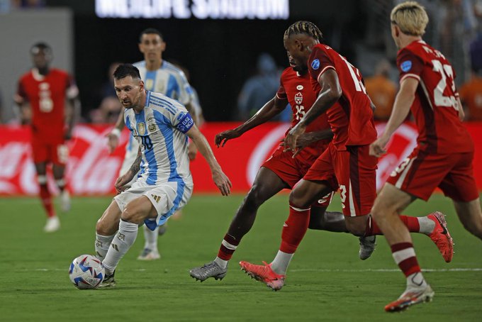 Argentina vence a Canadá y jugará la final de la Copa América 2024