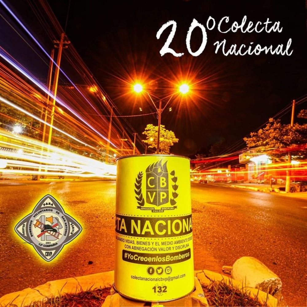 Bomberos voluntarios arrancan con la colecta anual