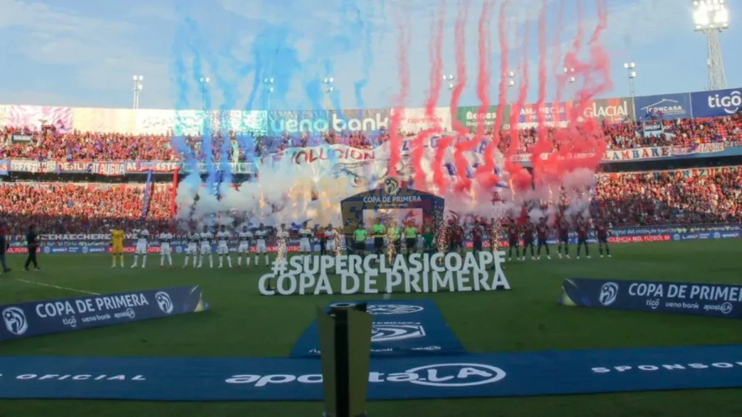 Atrapante superclásico en La Nueva Olla