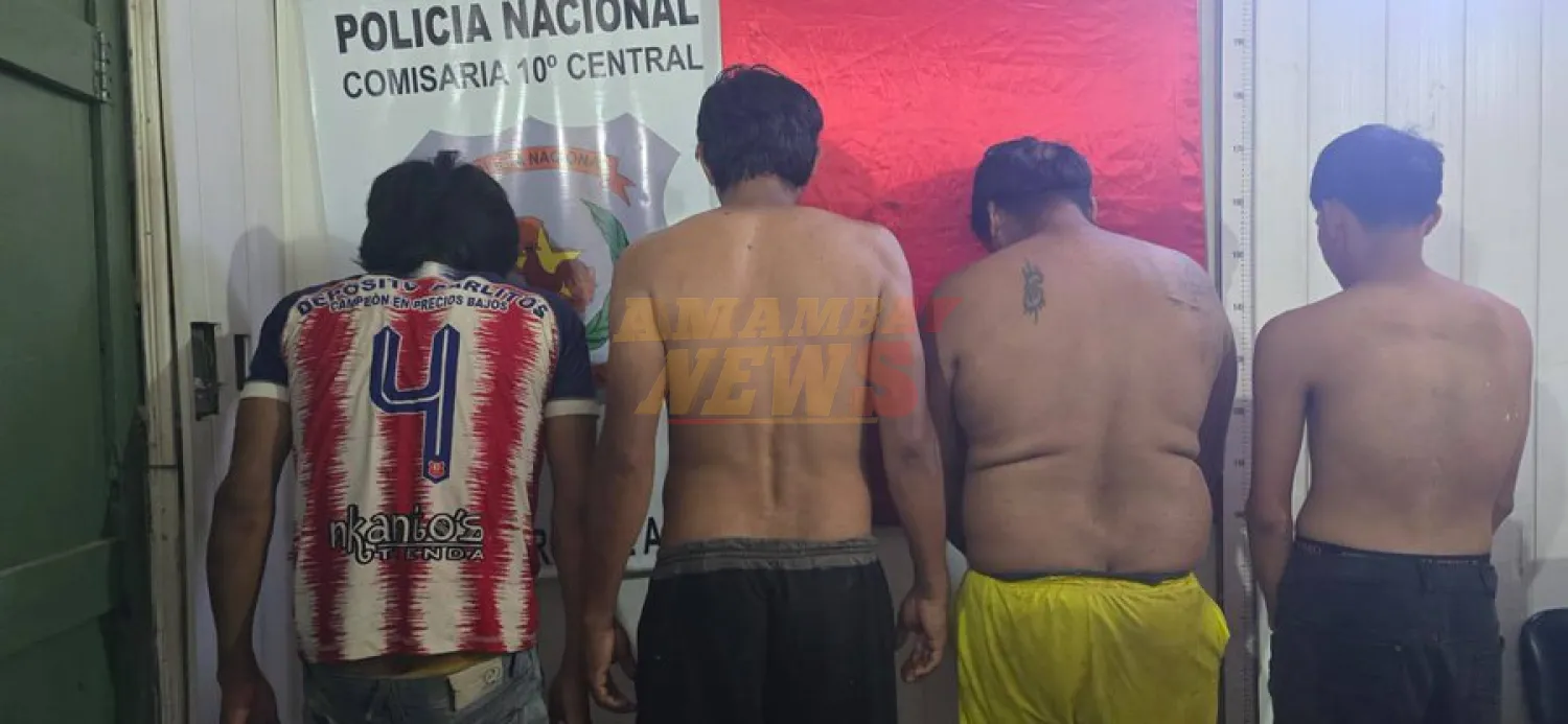 Cuatro indígenas detenidos por causar disturbios y enfrentarse a policías