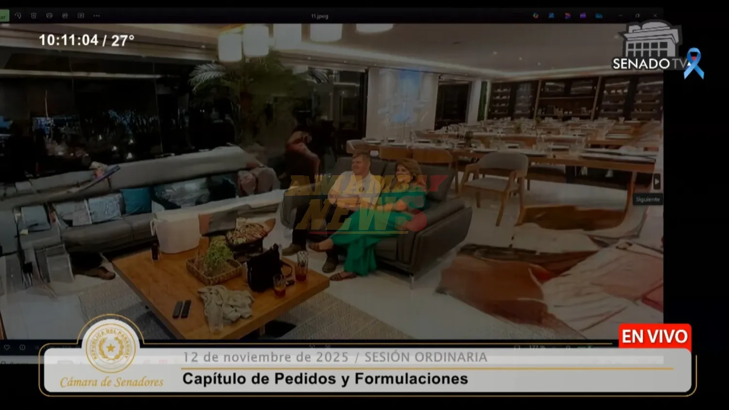 Senador expone lujos de comandante de la Policía y acusa a Riera de recaudar G. 1.500 millones con polígrafo