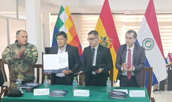Paraguay y Bolivia acuerdan cooperación para lucha contra el narcotráfico en la frontera