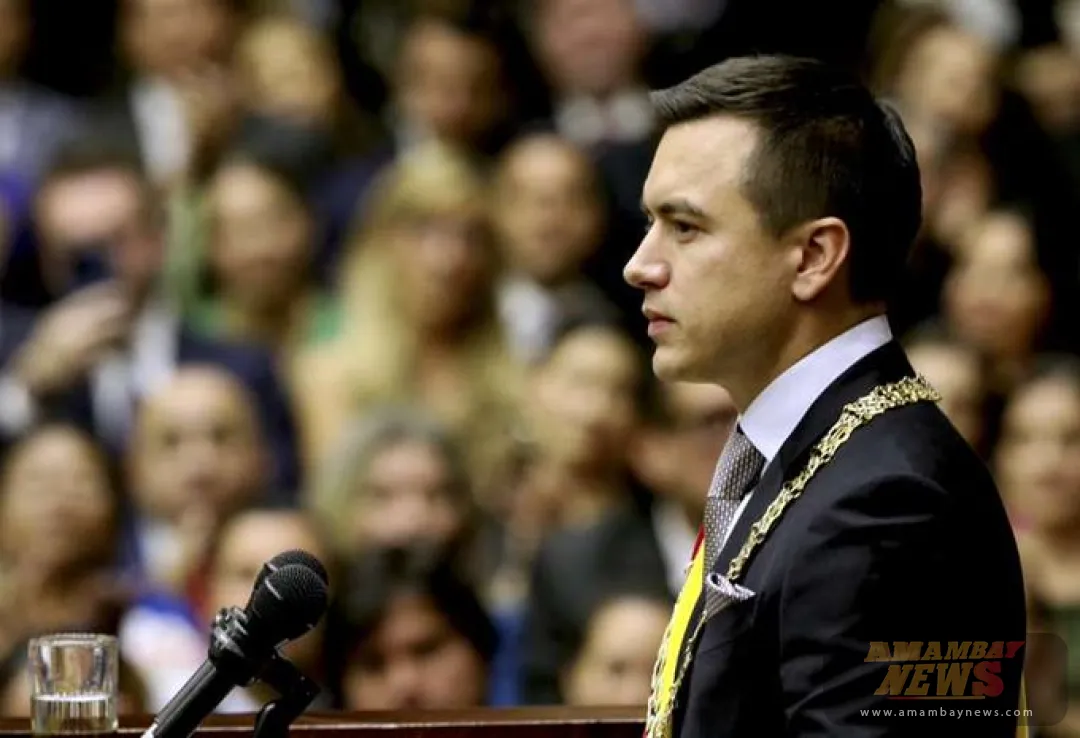 Daniel Noboa buscará la reelección en Ecuador en 2025