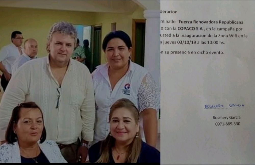 Corrupción: COPACO firma convenio con seccionaleros para instalar Wifi en PJC