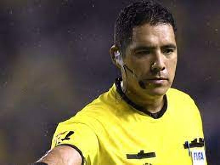 Diego Haro, el árbitro para el debut de Paraguay en la Copa América