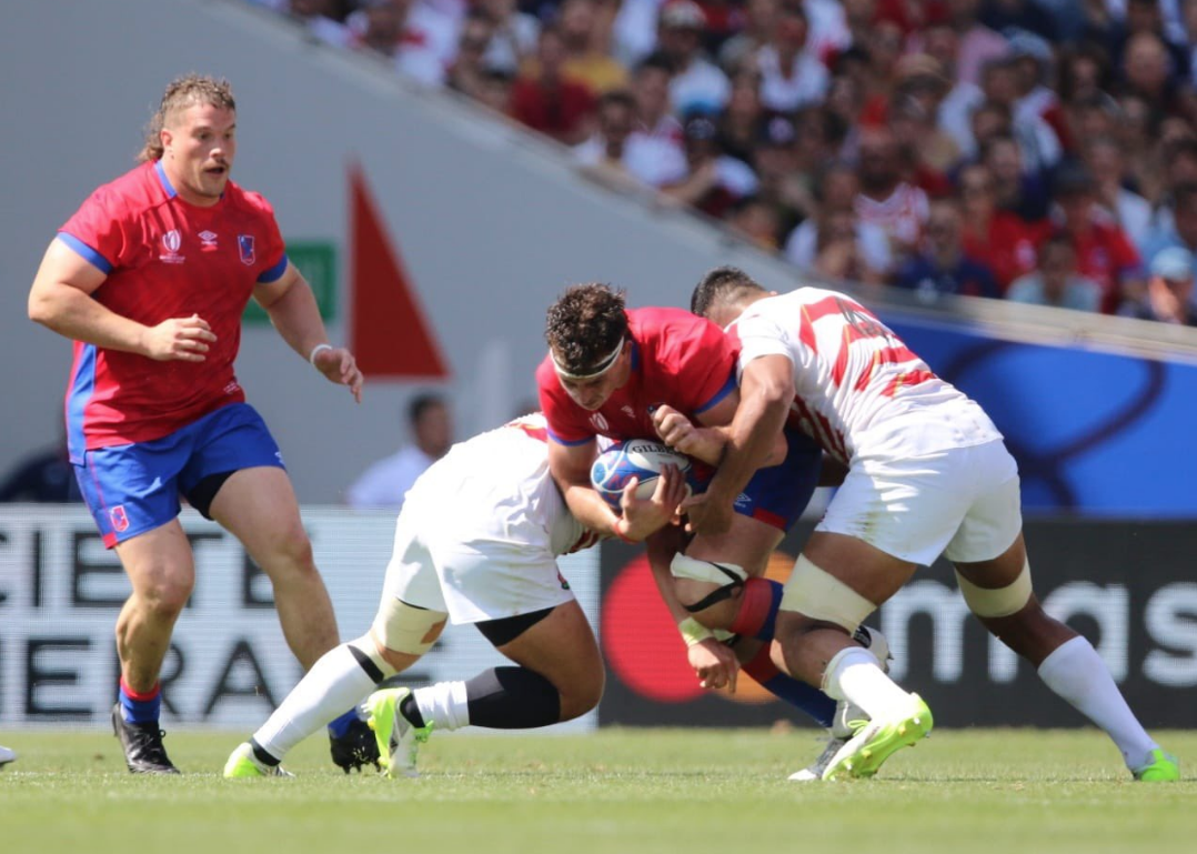 Chile cae con honores ante Japón en su debut en el Mundial de rugby