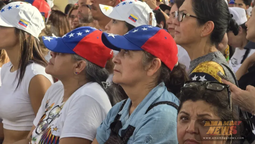 Así esperan los resultados cientos de venezolanos en Miami
