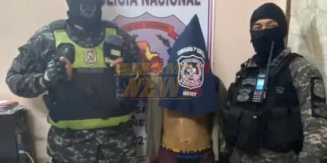 Joven intentó agredir a policías con machete mientras transportaba crack