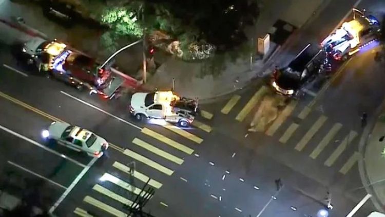 Arnold Schwarzenegger protagonizó un accidente que involucró a varios vehículos