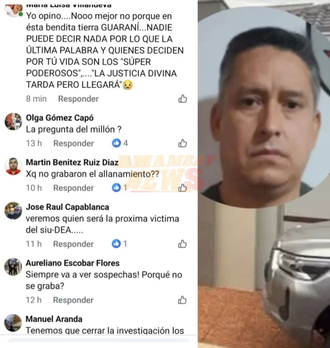Hermana de “Lalo”  y seccionaleros cuestionan allanamiento donde perdió la vida Cabreira Pinazo