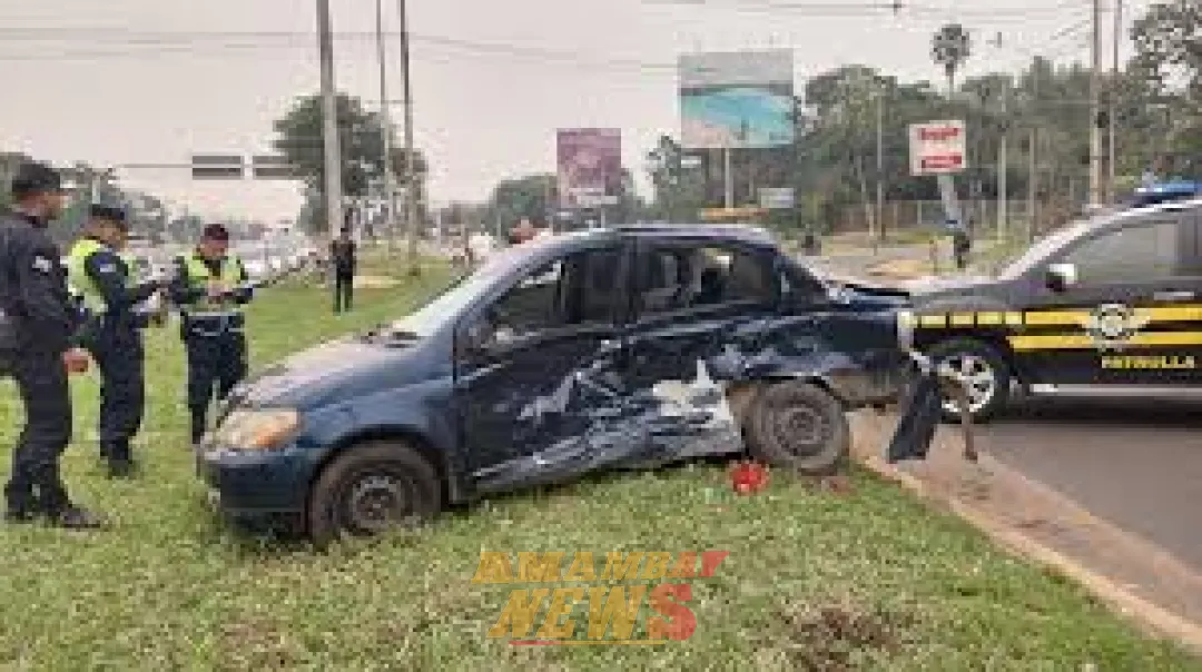 Accidente fatal en rotonda de la Conmebol en Luque