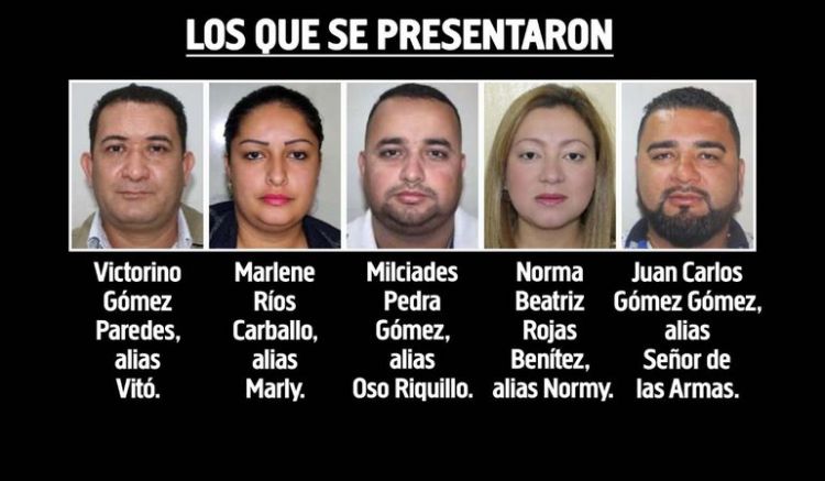 Se presentan 4 de los imputados en el caso “Vita”