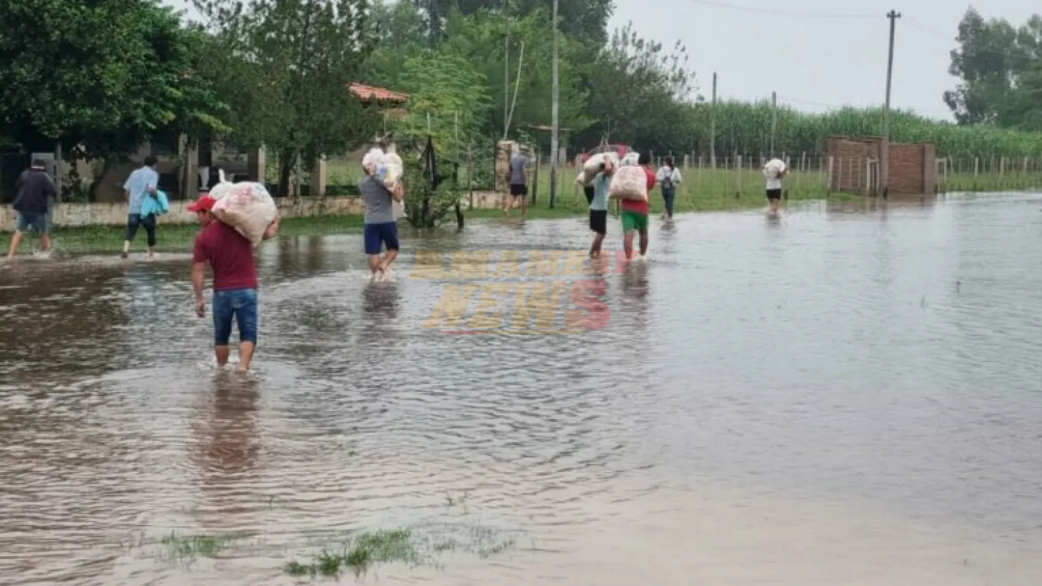 Crisis por inundaciones en Ñeembucú: Asistirán a 300 familias oleras que llevan cuatro meses sin trabajar