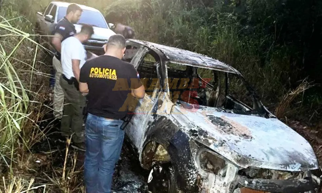 Encuentran calcinada camioneta de ingeniero agrónomo desaparecido en zona fronteriza