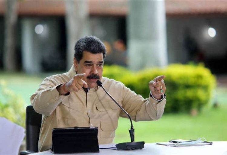 Maduro anuncia detención de "espía estadounidense" en Venezuela