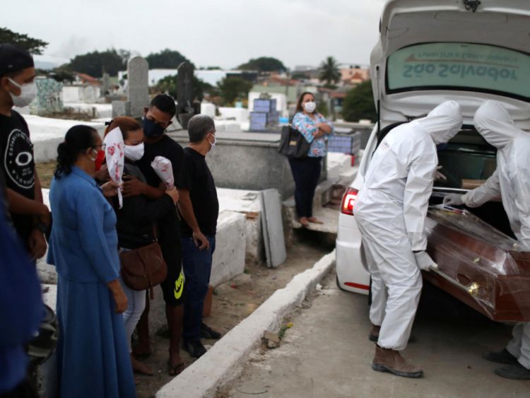 Covid-19: Brasil registra 1.176 muertes en 24 horas