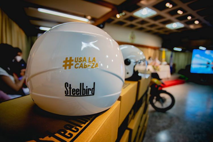 "Usá la cabeza”: El viernes entregarán cascos a motociclistas de Caaguazú