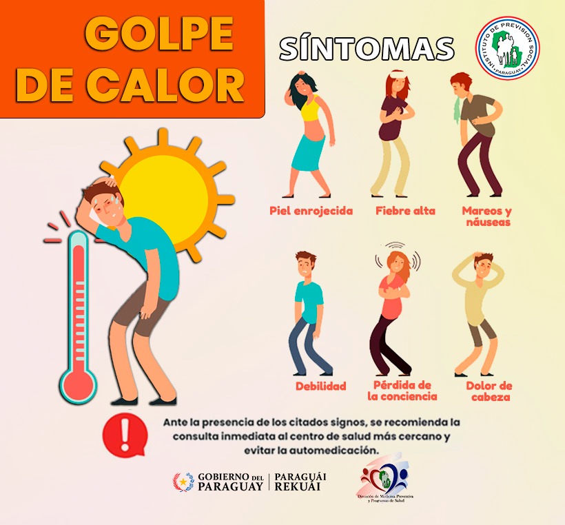 Recomendaciones para evitar la insolación y el golpe de calor