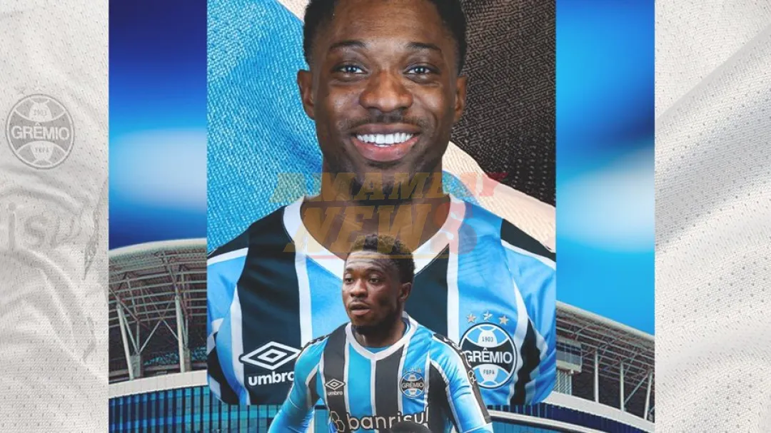 Francis Amuzu, nuevo jugador del Gremio de Porto Alegre