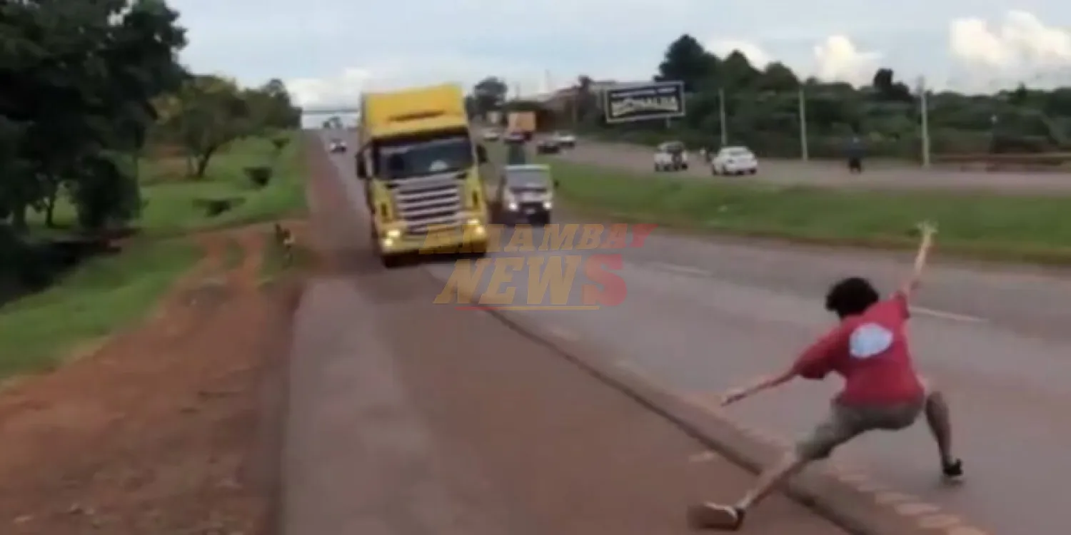 Identifican al irresponsable que casi causó una tragedia en ruta