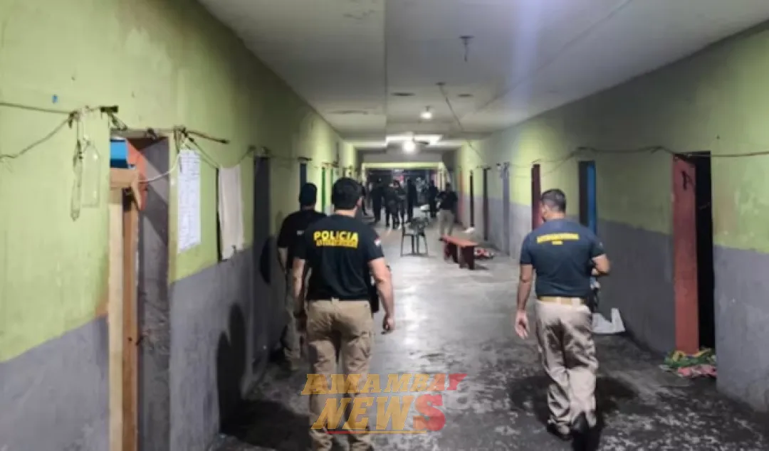 Operativo en Cereso Itapúa incauta drogas y armas en celdas del PCC