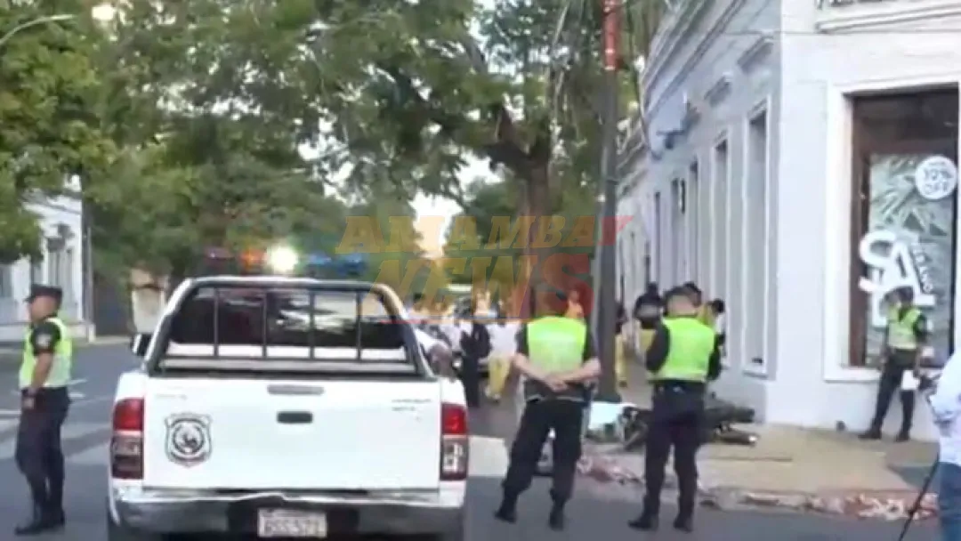 Choque fatal en Asunción: Fallecido es un barrendero de la Comuna