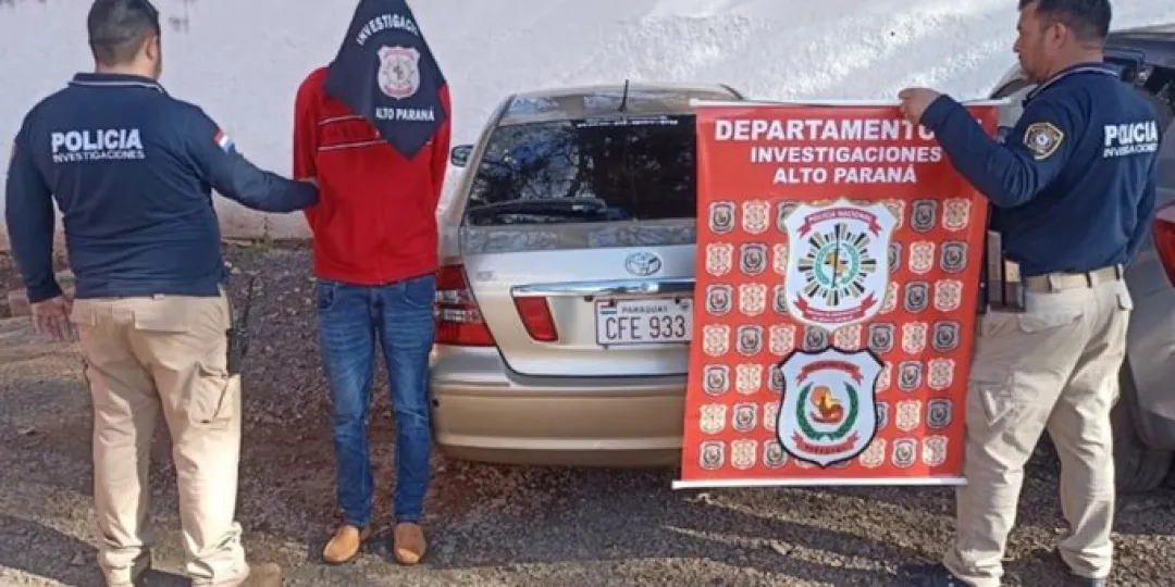Capturan a presunto miembro de banda criminal que asaltó estancia