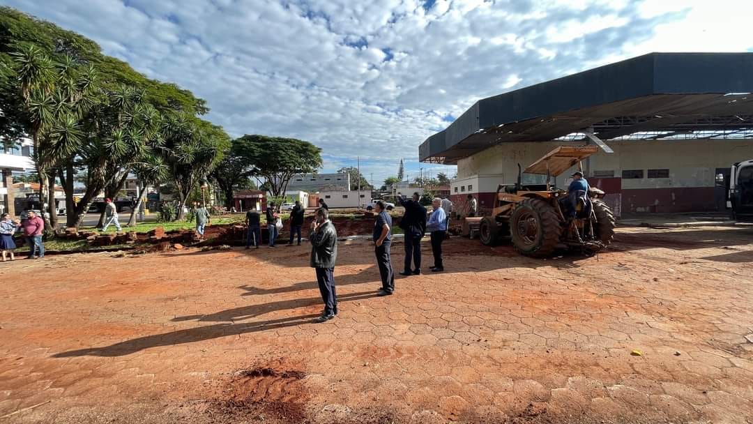 Avanzan trabajos de recuperación en sector de la ex terminal de ómnibus de PJC
