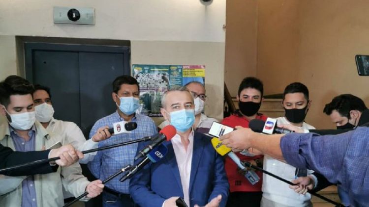 Centurión reconoce victoria de Óscar Rodriguez como candidato en Asunción